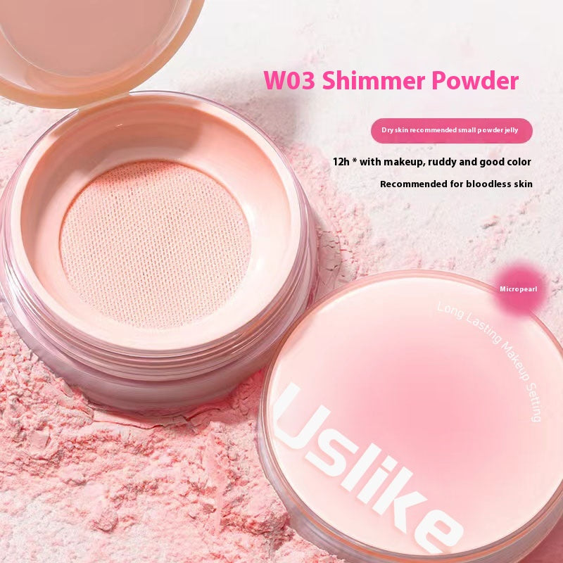 Small Jelly Face Powder Make-Up Lasting