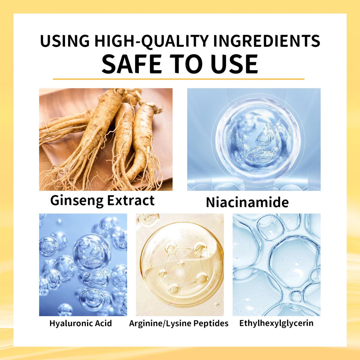 EELHOE Ginseng Essence for Fading Fine Lines, Firming Face, and Moisturizing Skin Serum