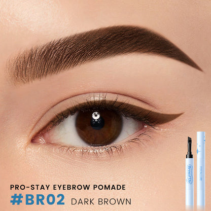 2 in 1 3D Eyebrow Gel Cream Eyeliner Pencil 3 Colors Waterproof Long-Lasting Eyebrow Pomade Enhancers Makeup Cosmetics