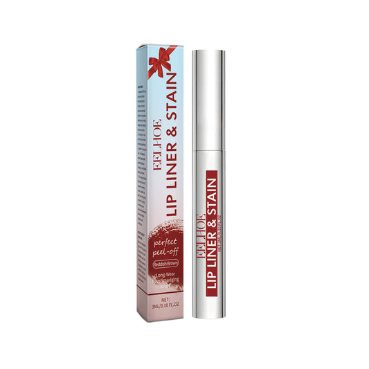 Peeling Lip Gloss Waterproof Lip Liner Stain Tattoo Long Lasting Makeup Peel off Tattoo Lipgloss Hydrating Matte Lip Peel off Lipliner Cosmetics