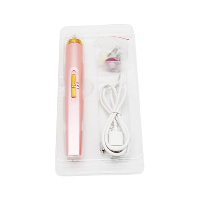 5In1 Manicure Machine Set Electric Nail Drill Polisher Cordless USB Rechargeable with LED Cutters Mill for Manicure Pedicure Accessor