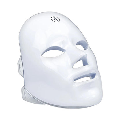 7 Color LED Light Photon Face Mask Neck Rejuvenation Skin Facial Wrinkle Therapy