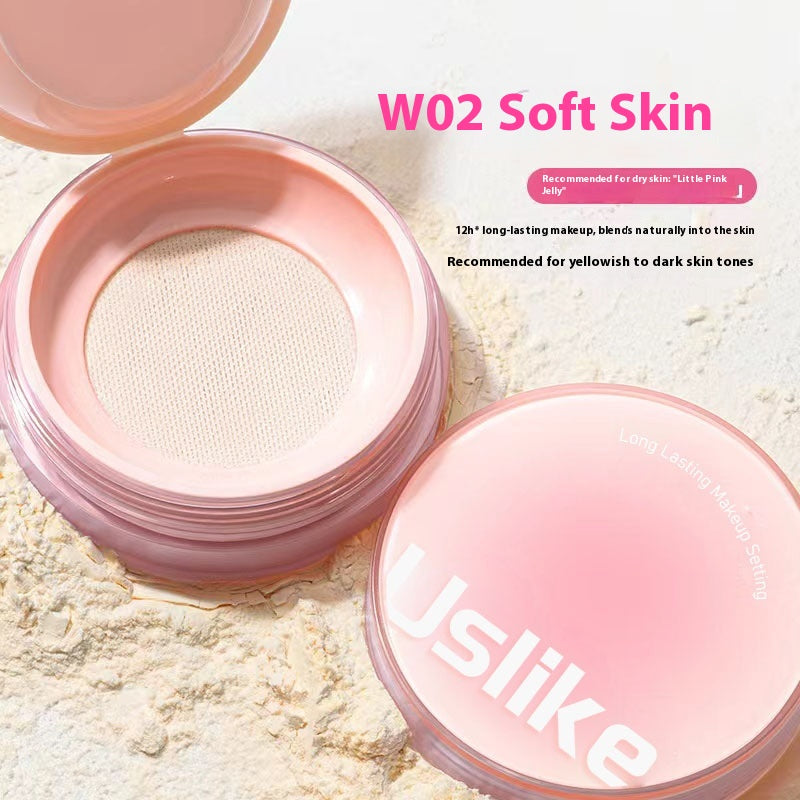 Small Jelly Face Powder Make-Up Lasting