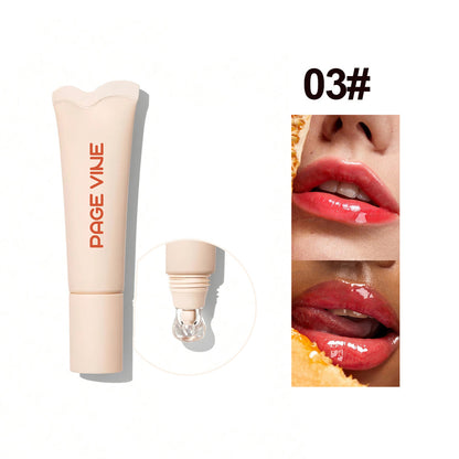 4-Color Brightening Lip Balm Moisturizing Exfoliating Skin Long-Lasting Moisturizing Lip Gloss Women Cosmetics