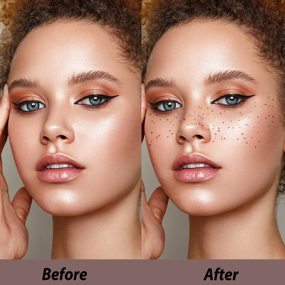 EELHOE Freckles Tattoo Stickers Sweatproof Lasting Makeup Party in Europe and the United States Freckles Stickers Fashion Personality Freckles