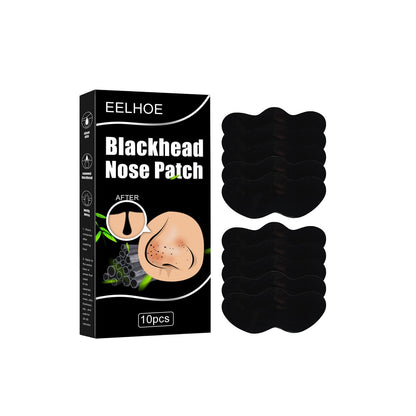10 Pcs Blackhead Nose Patch Nose Pore Cleansing Strips Deep Cleansing Blackhead Remover Strips for Women Men