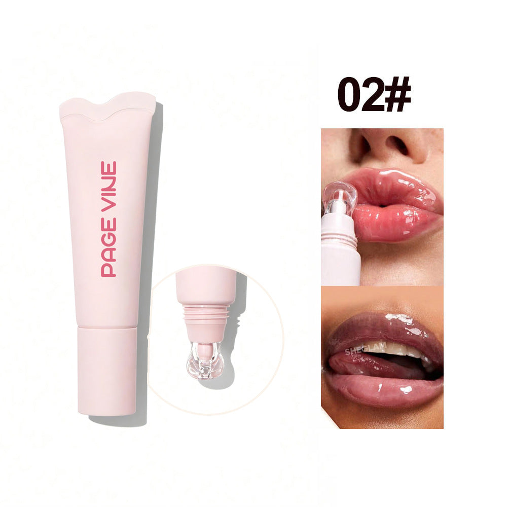 4-Color Brightening Lip Balm Moisturizing Exfoliating Skin Long-Lasting Moisturizing Lip Gloss Women Cosmetics