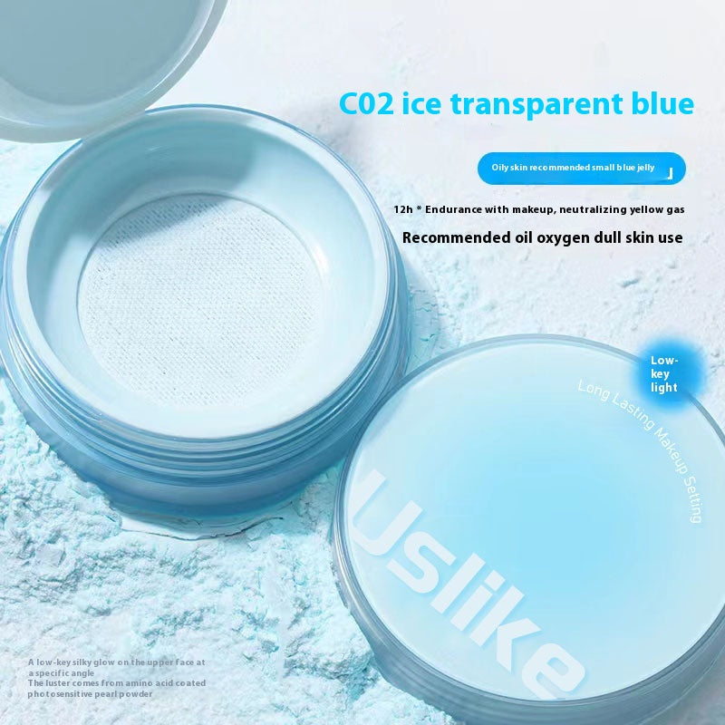 Small Jelly Face Powder Make-Up Lasting