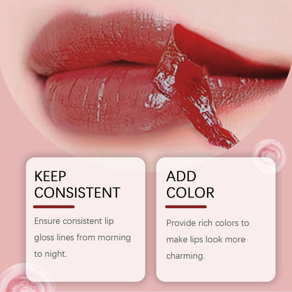 Peeling Lip Gloss Waterproof Lip Liner Stain Tattoo Long Lasting Makeup Peel off Tattoo Lipgloss Hydrating Matte Lip Peel off Lipliner Cosmetics