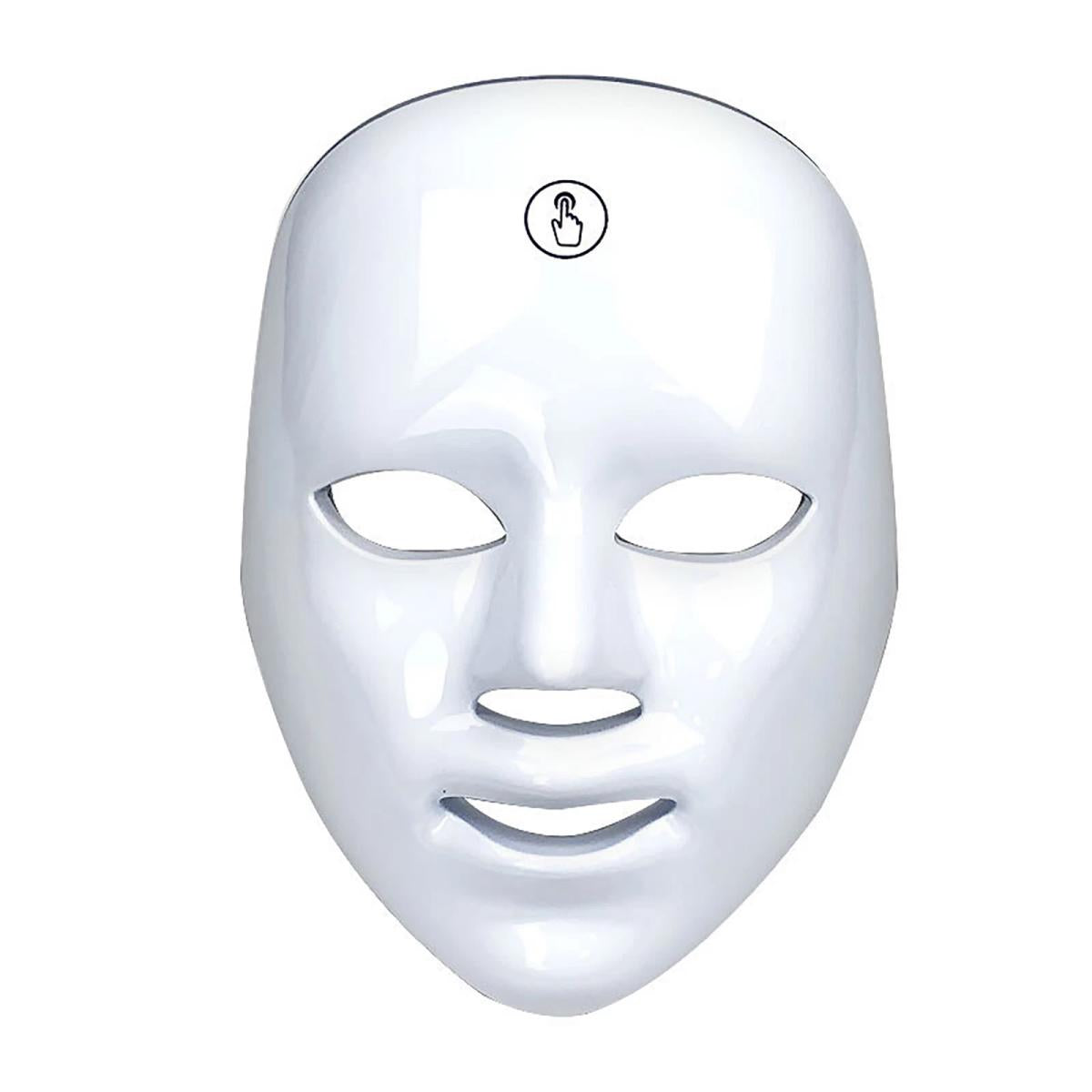 7 Color LED Light Photon Face Mask Neck Rejuvenation Skin Facial Wrinkle Therapy