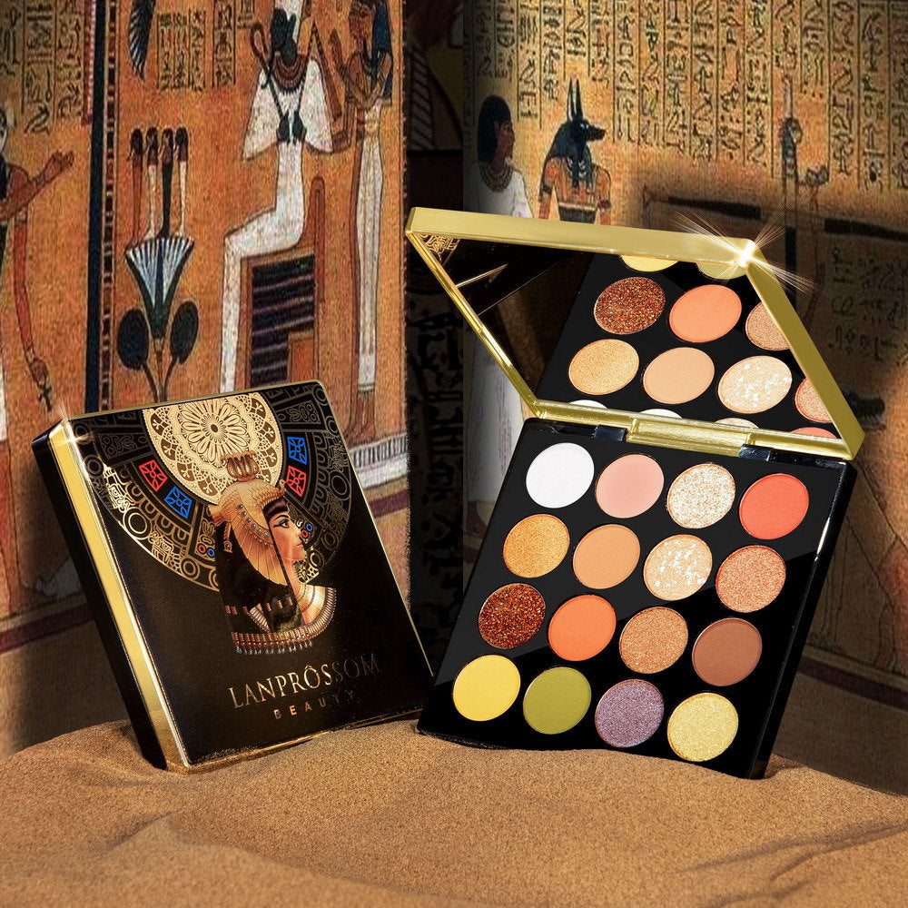 16 Colors Shimmer Matte Multi-Functional Makeup Set Hand Gift Cosmetics Eye Shadow Plate